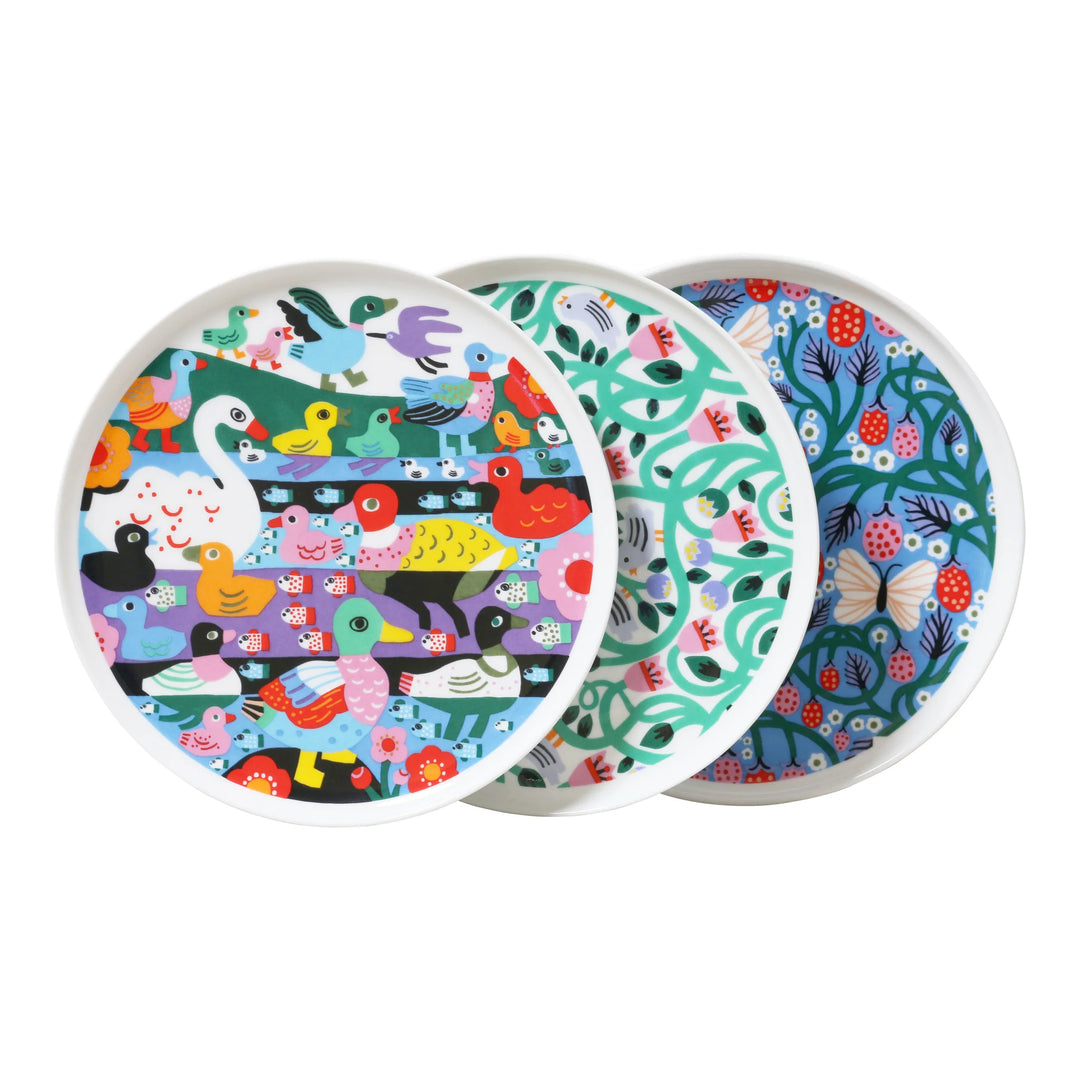 Plates - Set of 3 - RGA x Monika Forsberg