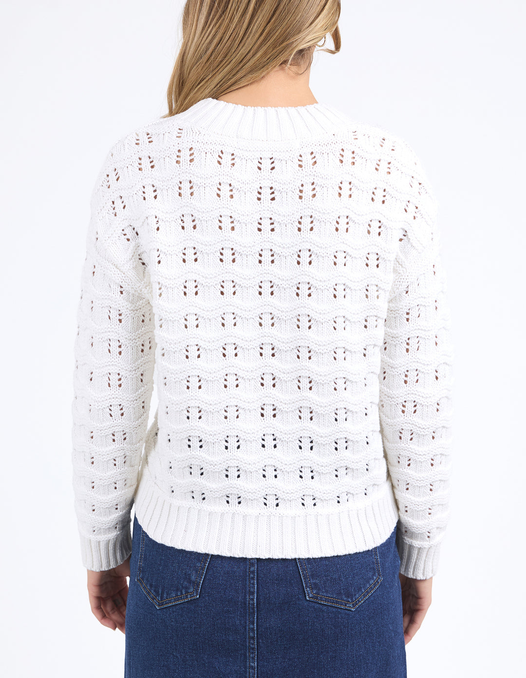 Carter Knit - Vintage White