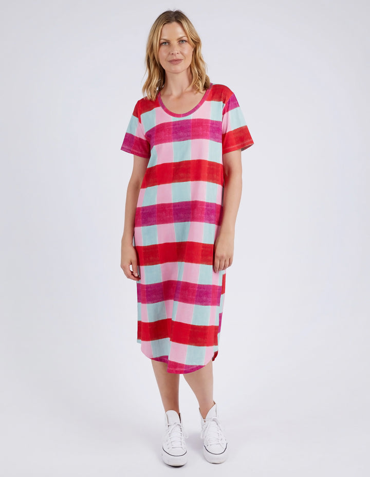 Elm Monaco Check Dress