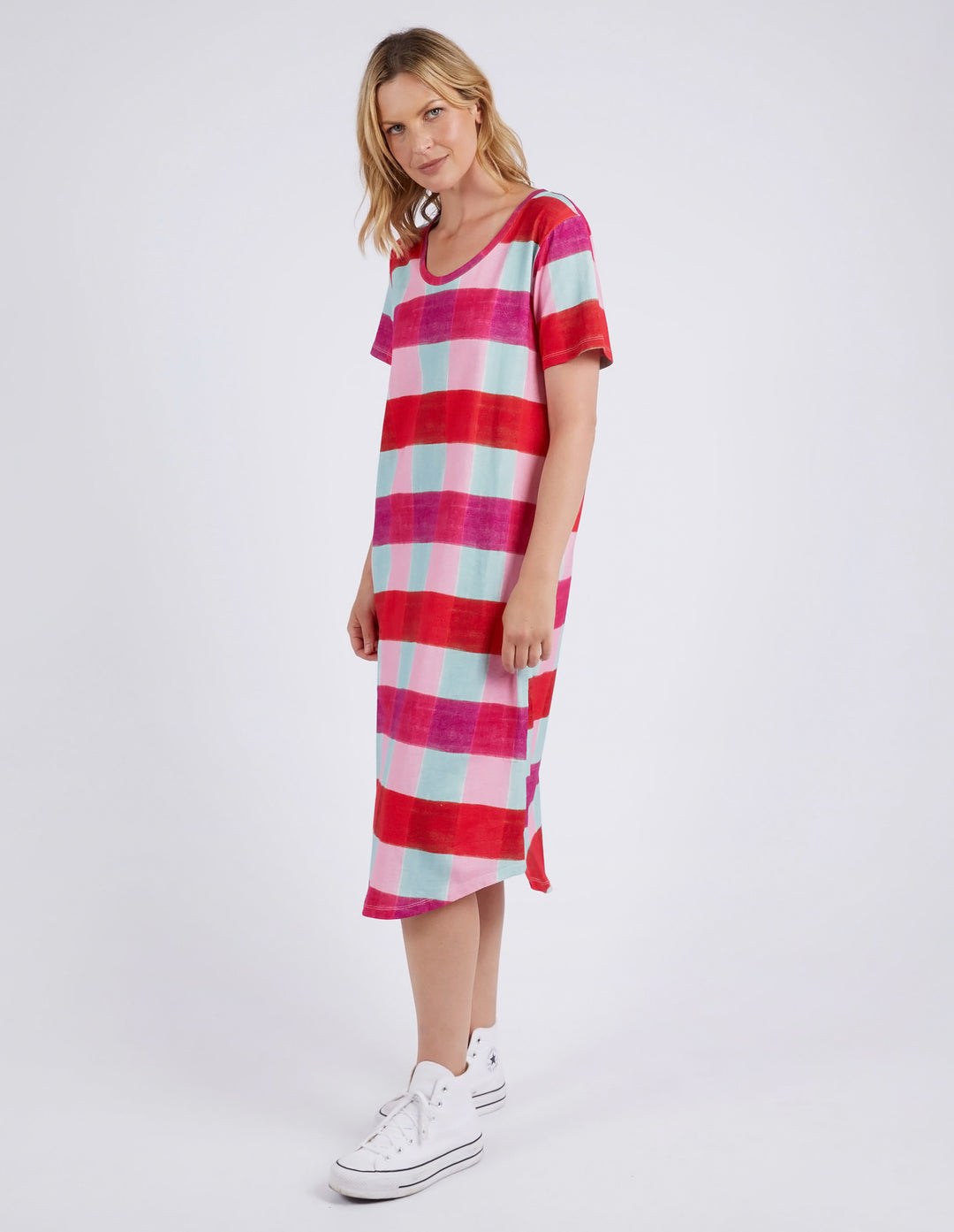 Elm Monaco Check Dress