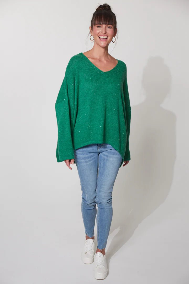 Abisko Jumper - Emerald