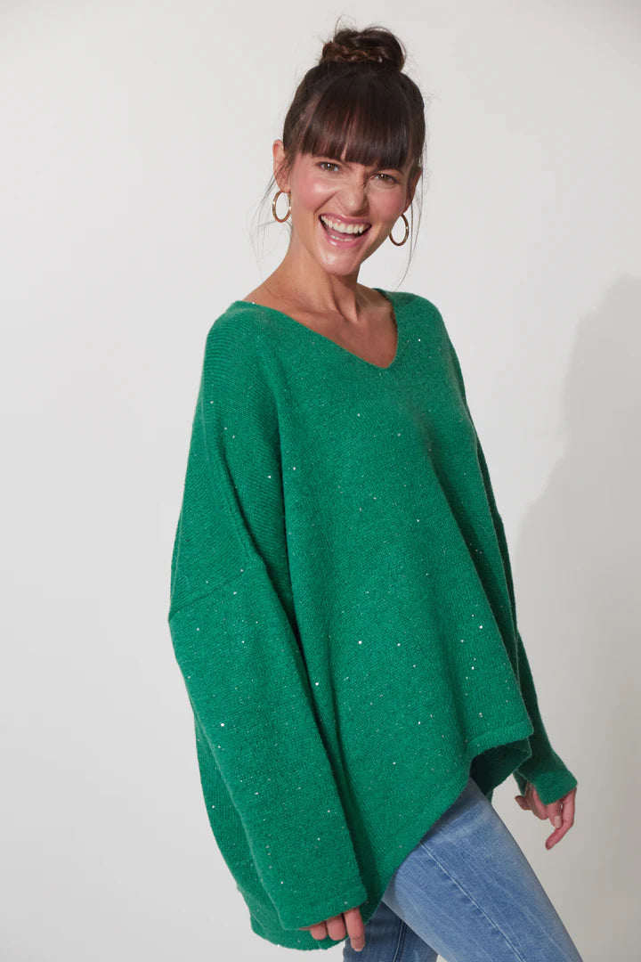 Abisko Jumper - Emerald