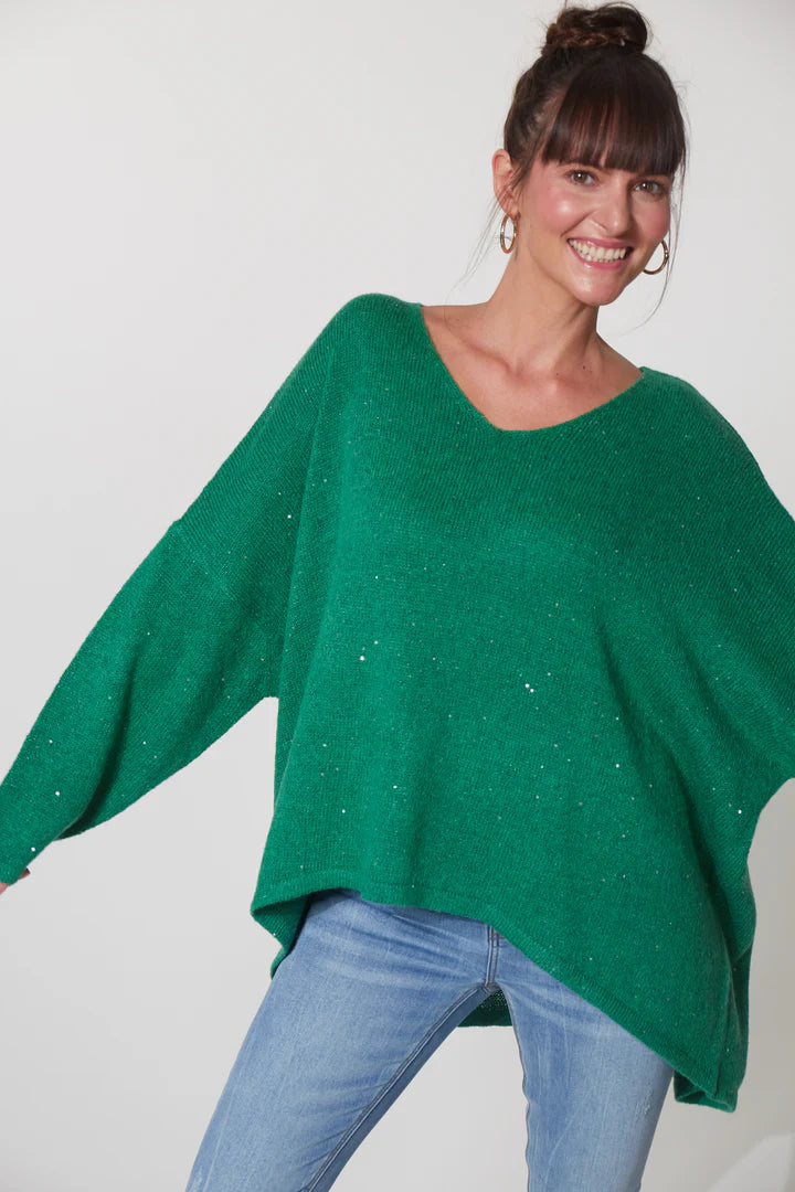 Abisko Jumper - Emerald