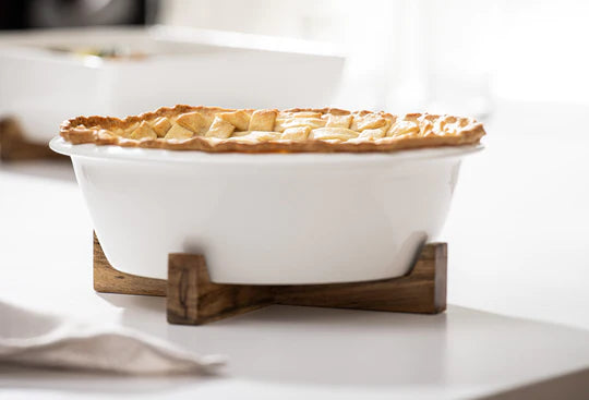 Alto Oven to Table Pie Dish with trivet