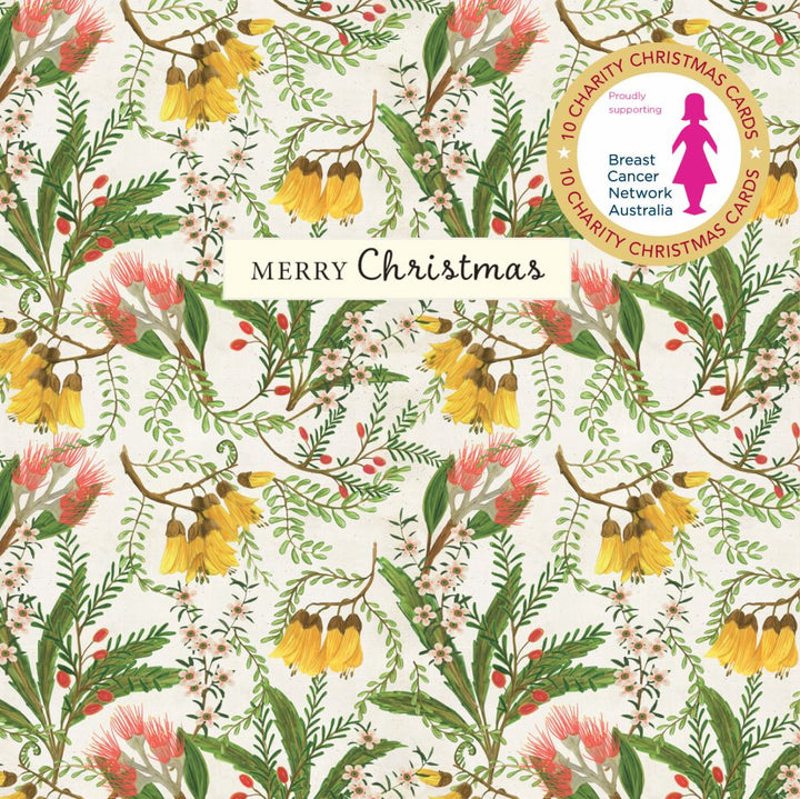 BCNA Floral Christmas - Charity Christmas Cards Pack