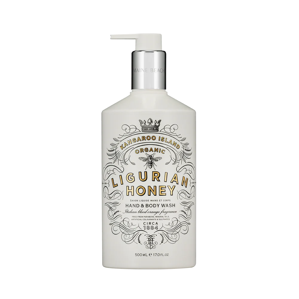 Organic Ligurian Honey Hand & Body Wash 500ml