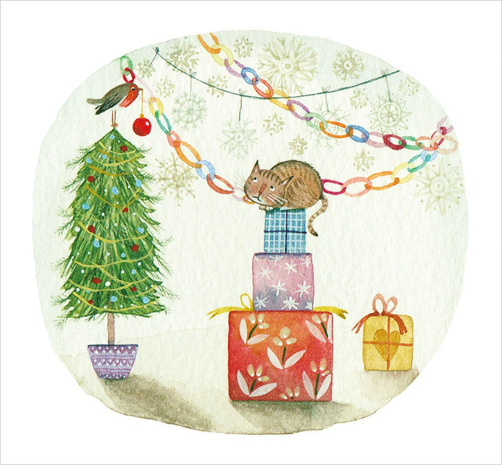 CMRI Curious Cat - Charity Christmas Card Pack