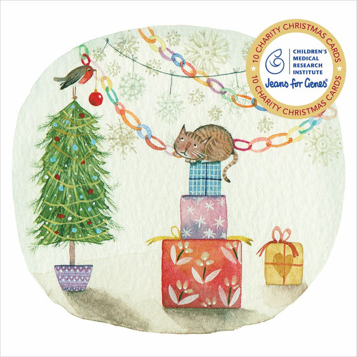 CMRI Curious Cat - Charity Christmas Card Pack