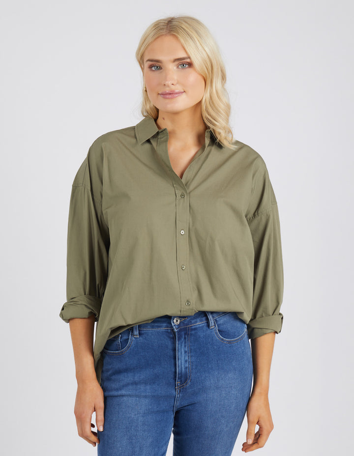 Elm Delia Shirt - Khaki