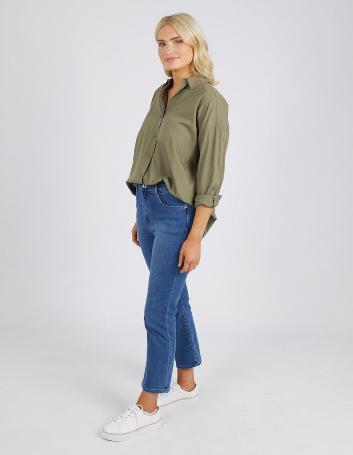 Elm Delia Shirt - Khaki