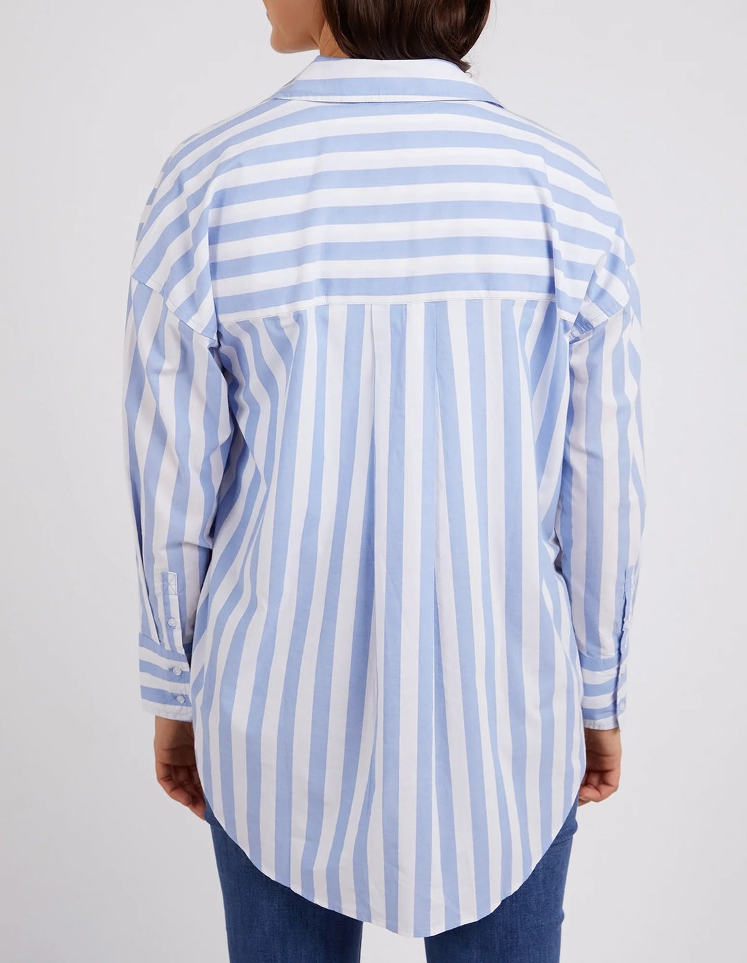 Elm Delia Stripe Shirt - Blue  & White