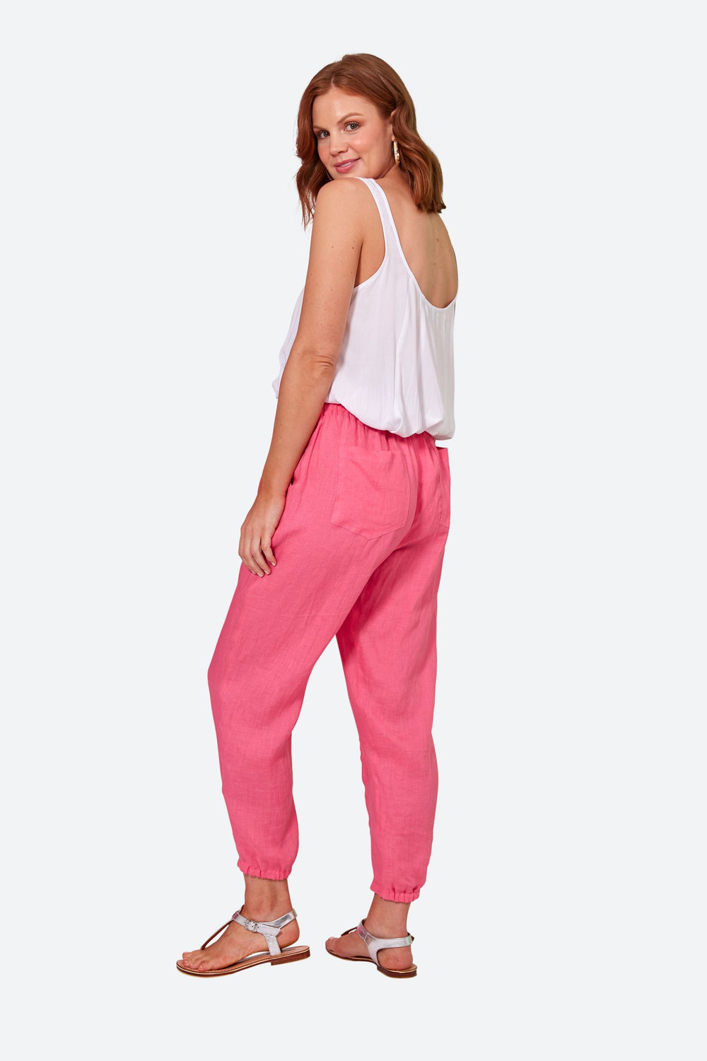 Eb & Ive La Vie Pintuck Pant - Candy