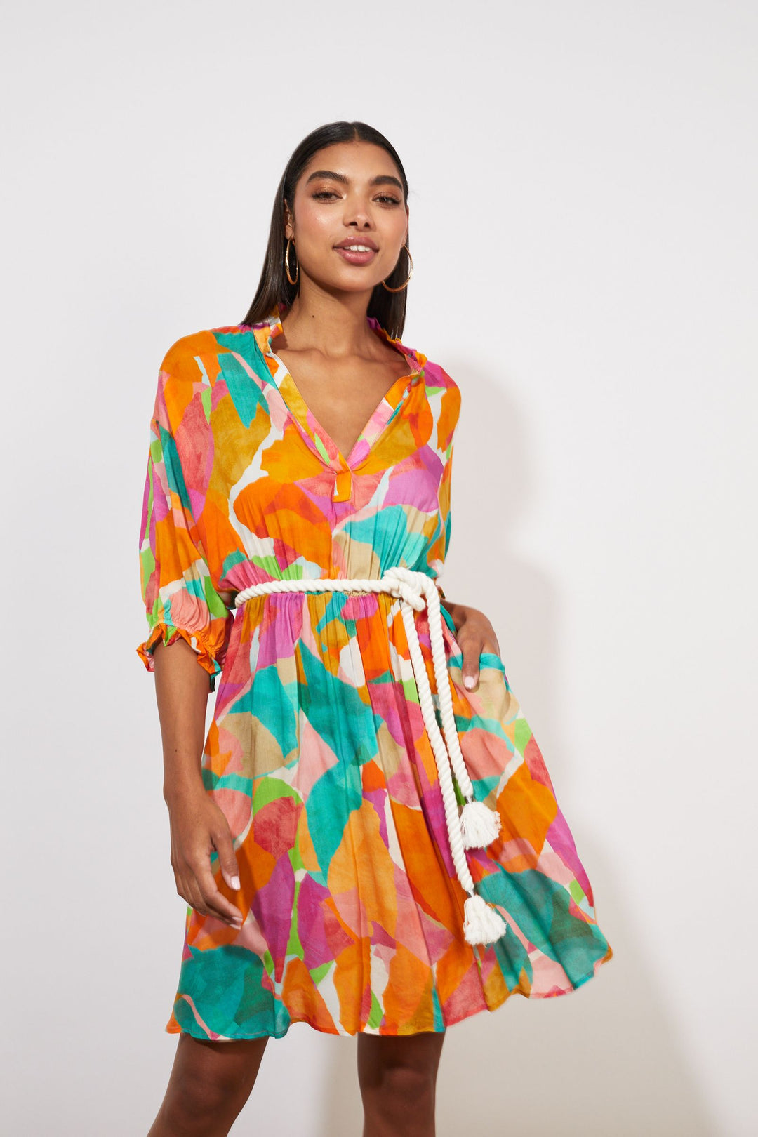 Haven Tropicana Rope Dress - Tropicana