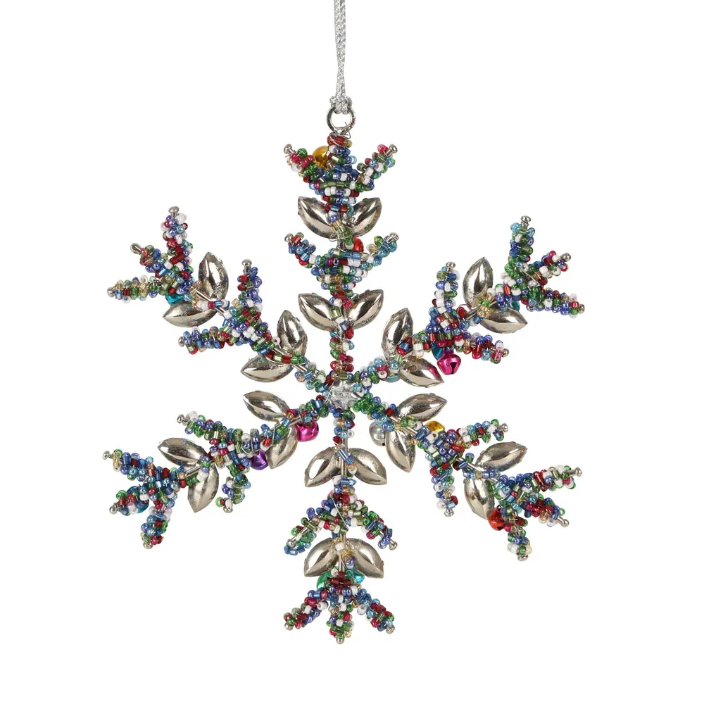 Mardi Multi Beaded Hanging Ornament