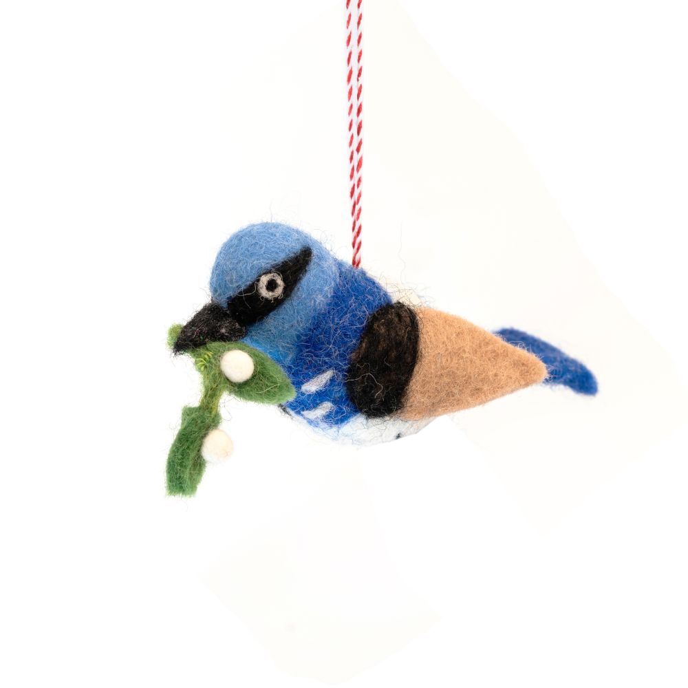 Blue Wren Wilma Christmas Decoration