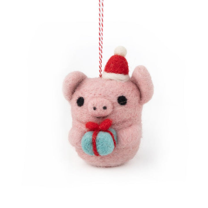 Percy Pig Christmas Decoration