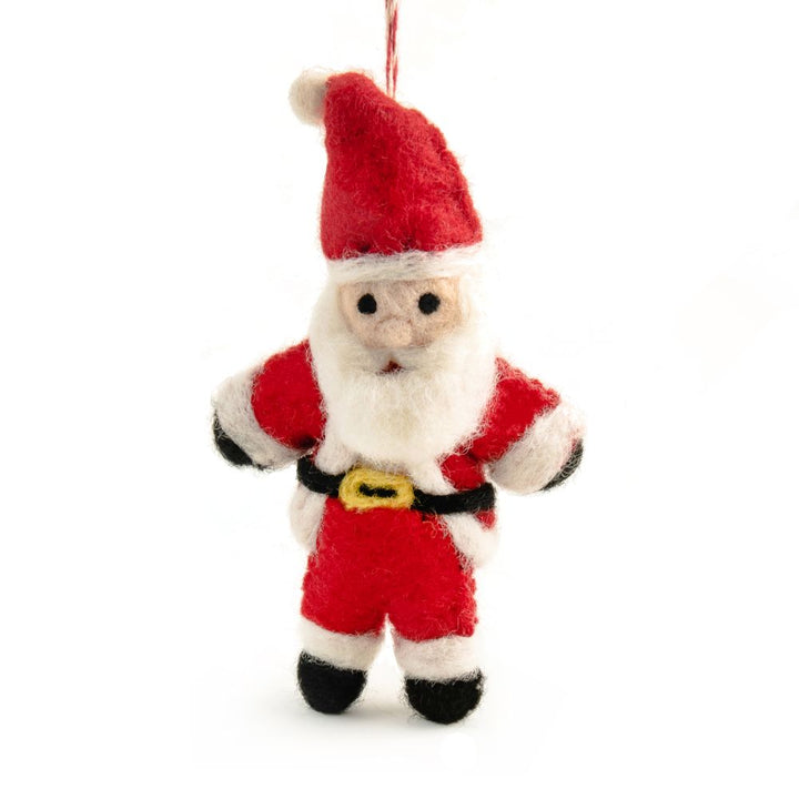 Santa Claus Felt Christmas Decoration