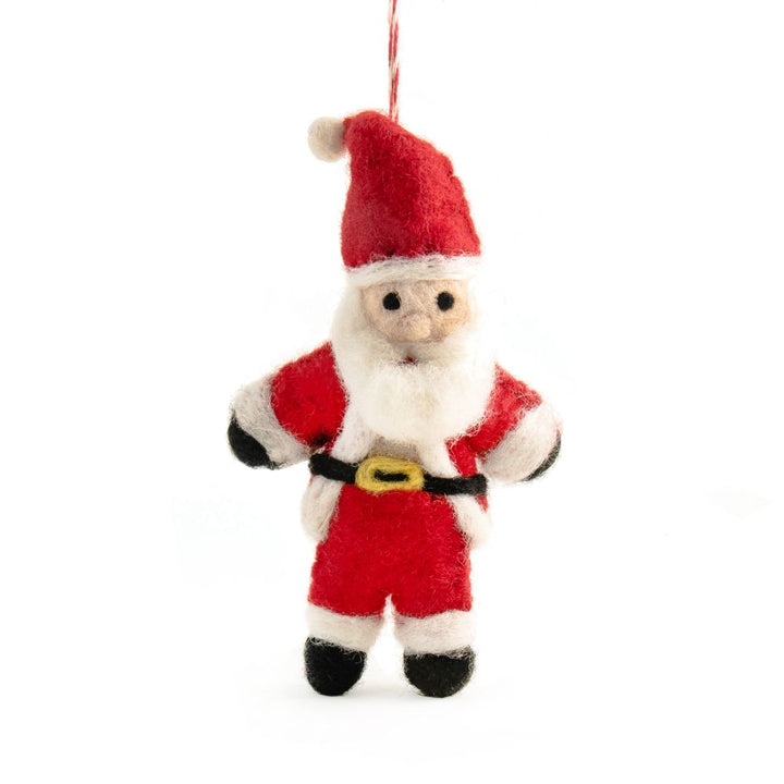 Santa Claus Felt Christmas Decoration