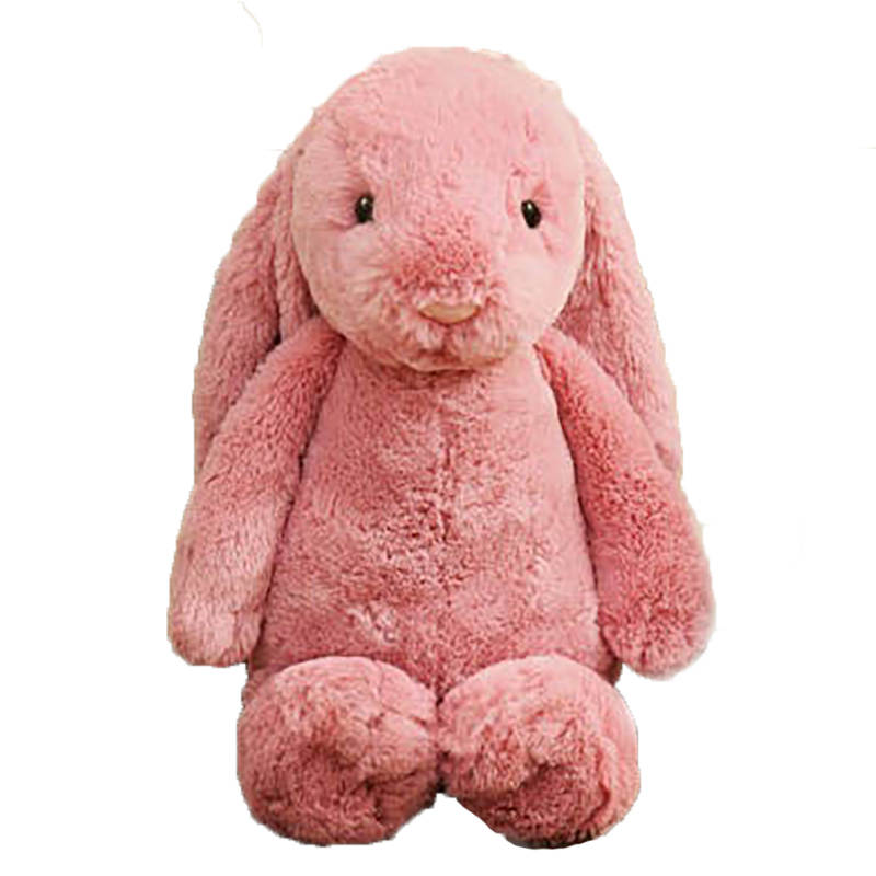 Hello Chester Soft Plush Toy - Dark Pink Bunny