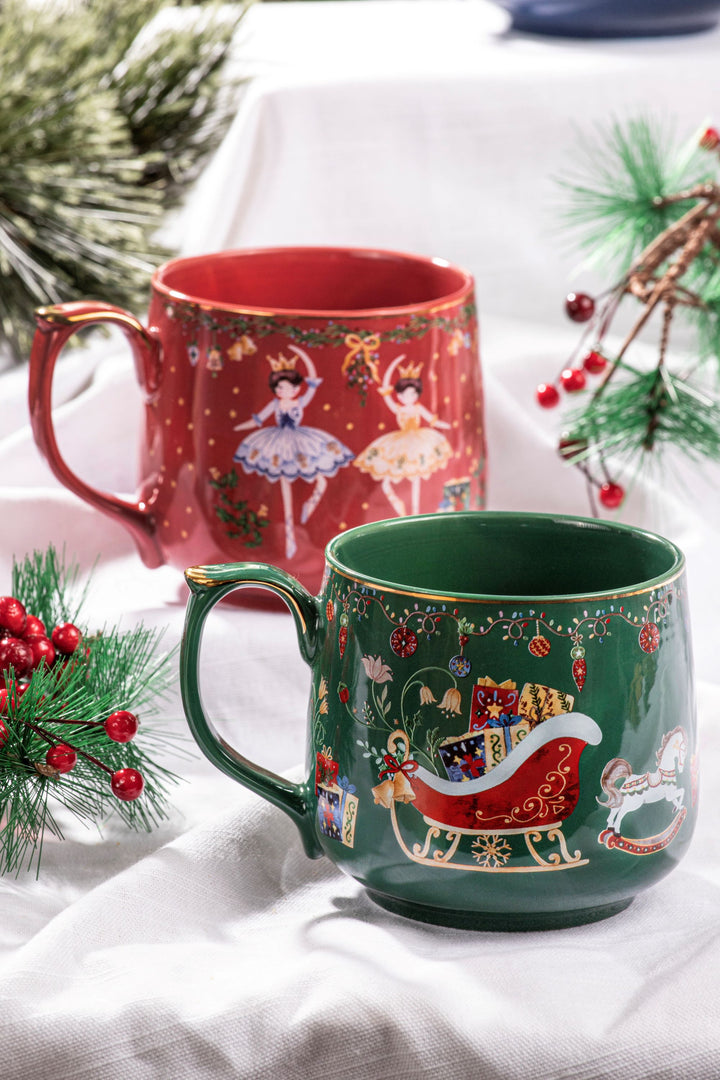 Ashdene Christmas Wonderland Sleigh Mug