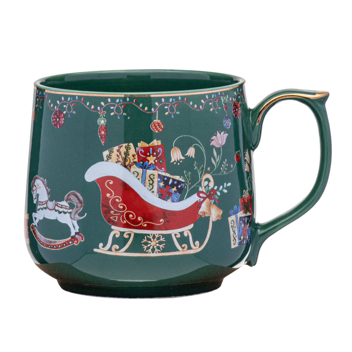 Ashdene Christmas Wonderland Sleigh Mug