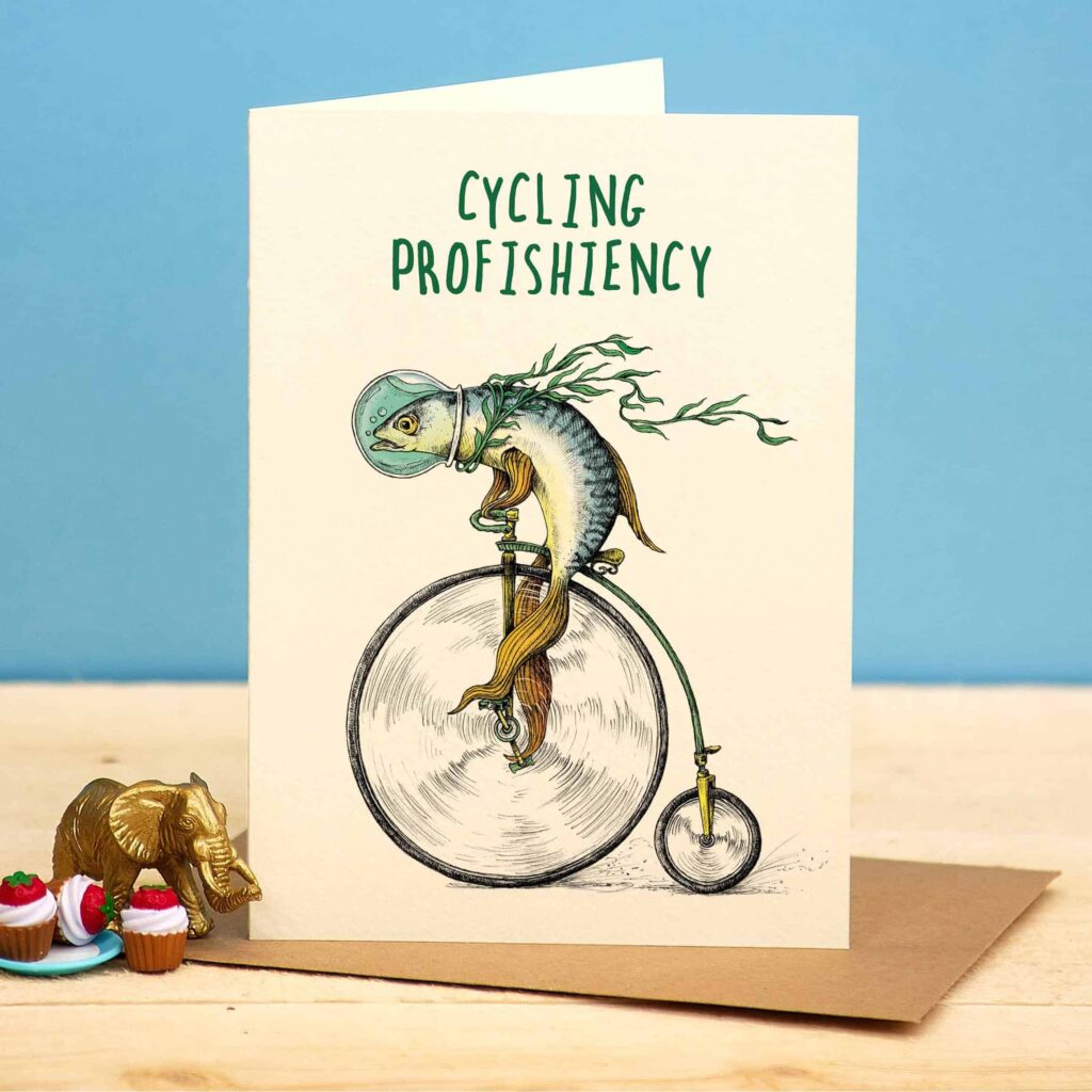 Bewilderbeest Cycling Profishiency Card