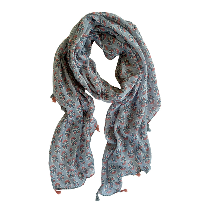 Olivia Floral Lightweight Scarf