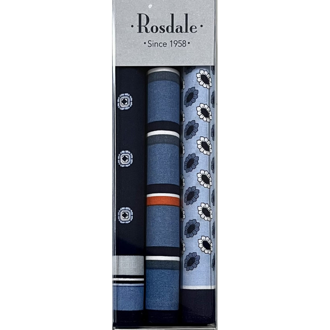 Mens Armando Caruso Handkerchiefs 3 Pack