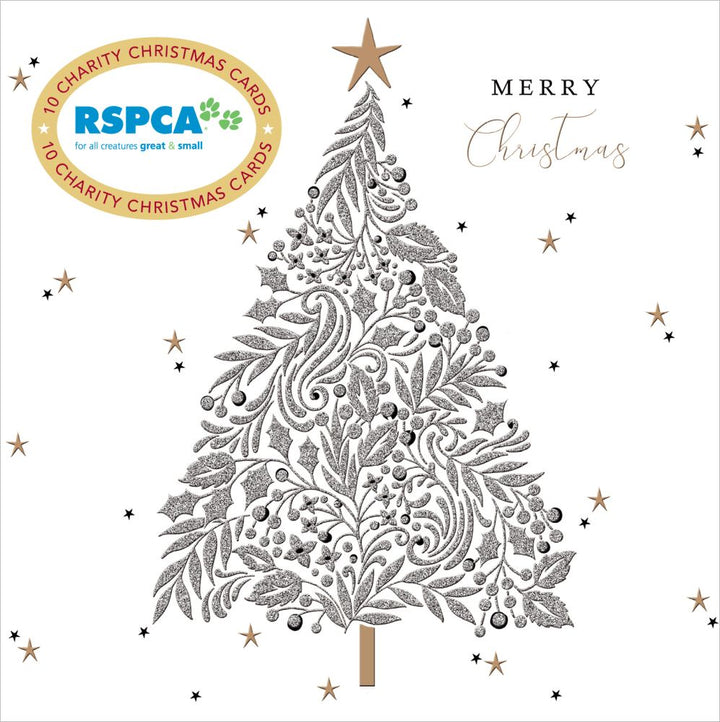 RSPCA Christmas Tree - Charity Christmas Card Pack