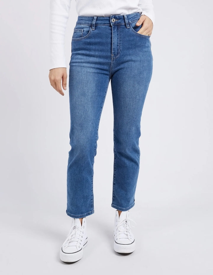 Elm Ada Straight Leg Jean - Blue