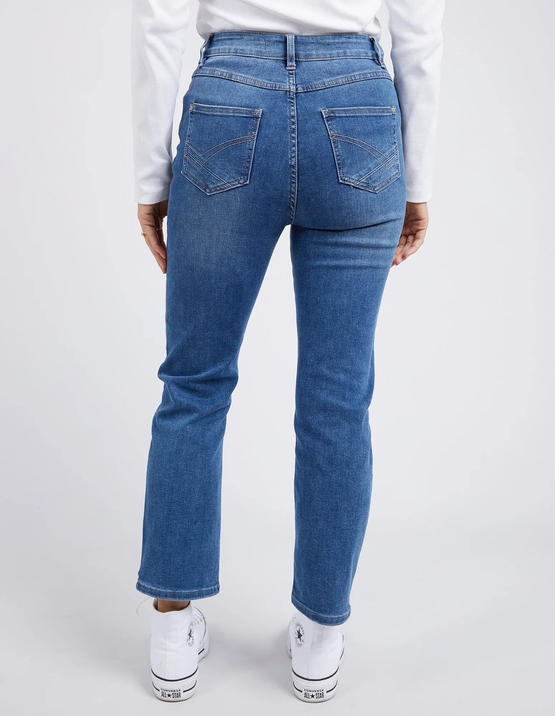 Elm Ada Straight Leg Jean - Blue