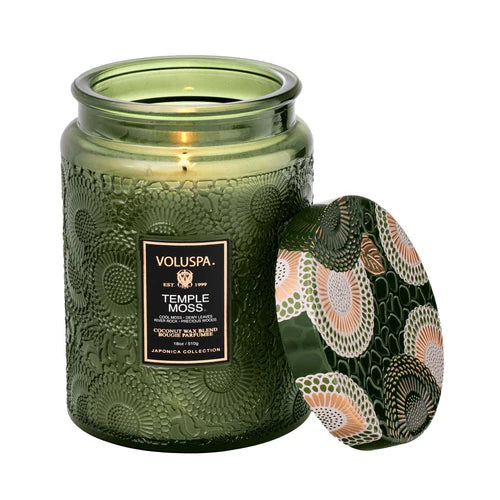 VOLUSPA Temple Moss 100hr Candle