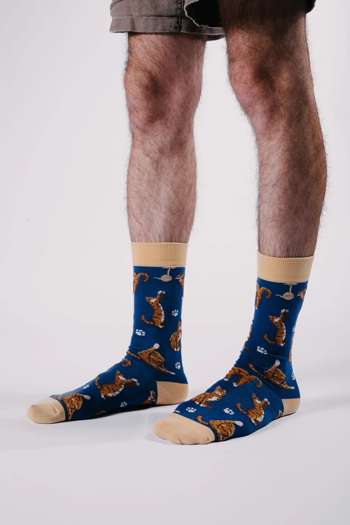 Cattitude Mens Socks