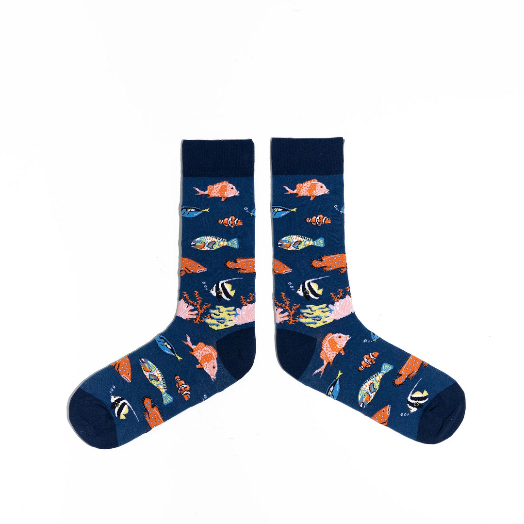 Friends & Anemones Mens Socks