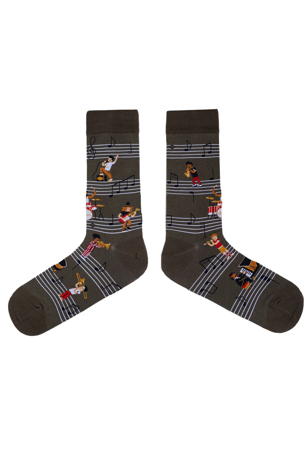 Semi-Tone Deaf Mens Socks