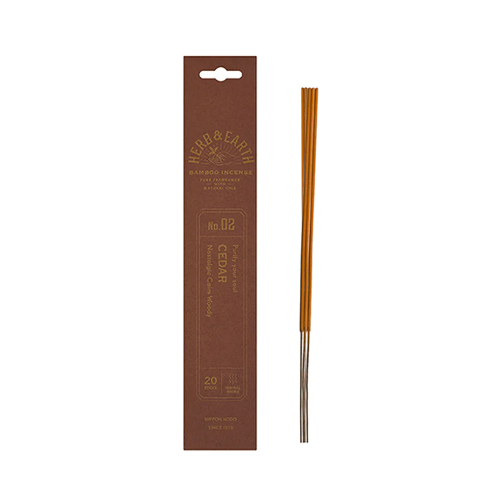 Nippon Kodo Herb & Earth Incense - Cedar No.02