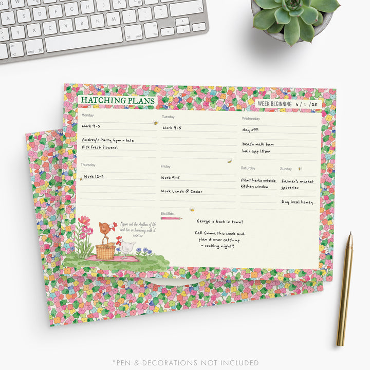 Twigseeds 2025 A4 Desk Planner