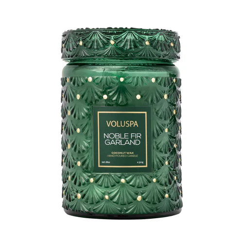 Voluspa Noble Fir Garland 100hr Candle