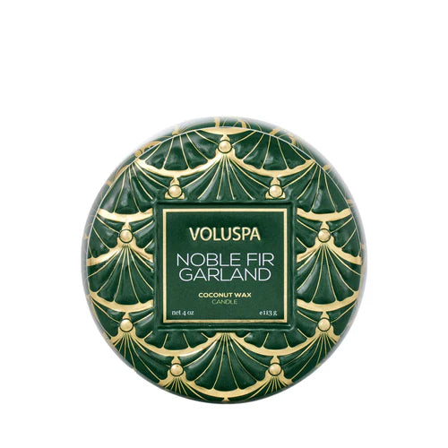 Voluspa Noble Fir Garland Decorative Candle