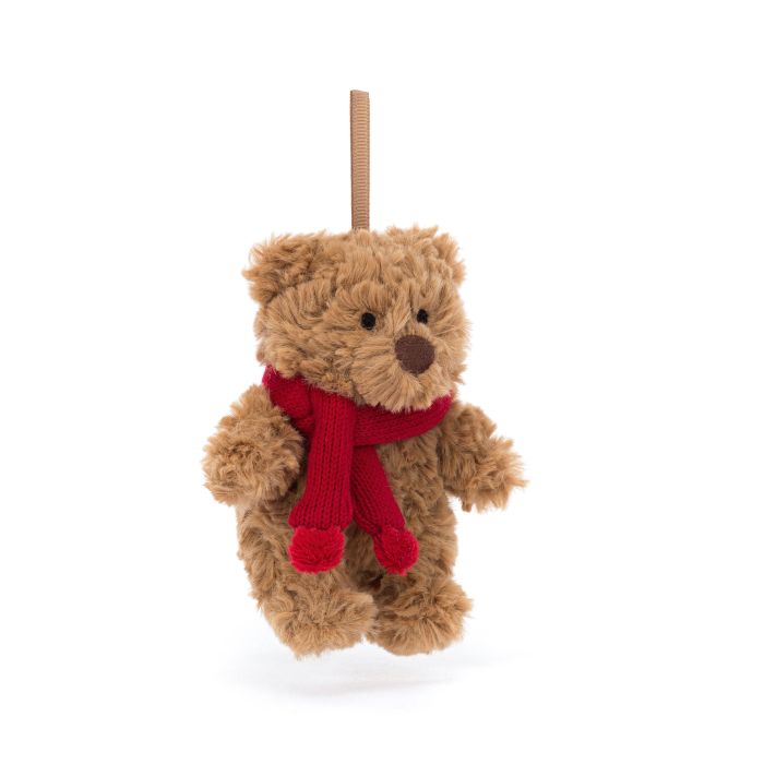 Jellycat Bartholomew Bear  Christmas Decoration