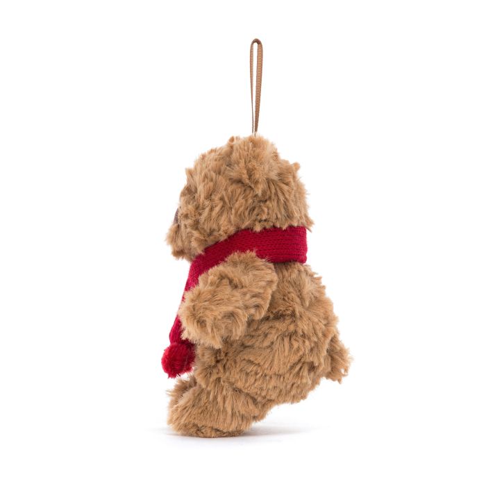 Jellycat Bartholomew Bear  Christmas Decoration