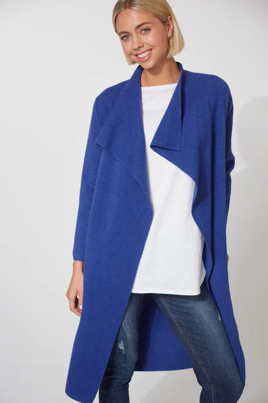 Cordova Cardigan - Cobalt