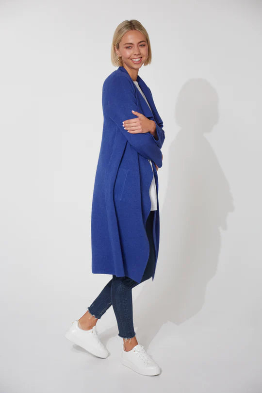 Cordova Cardigan - Cobalt