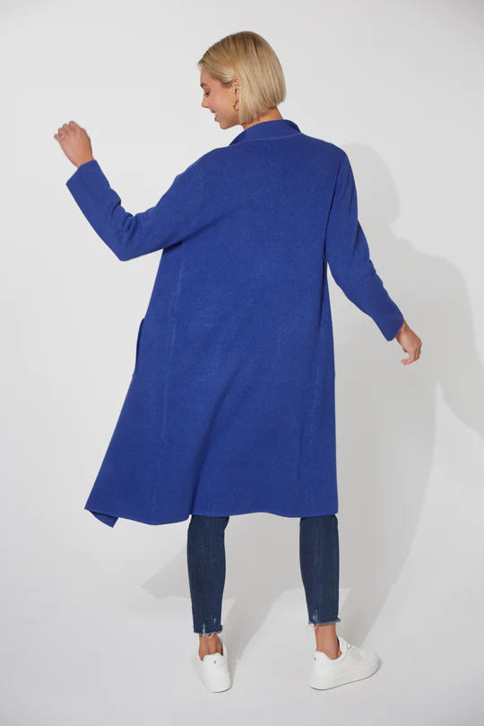 Cordova Cardigan - Cobalt