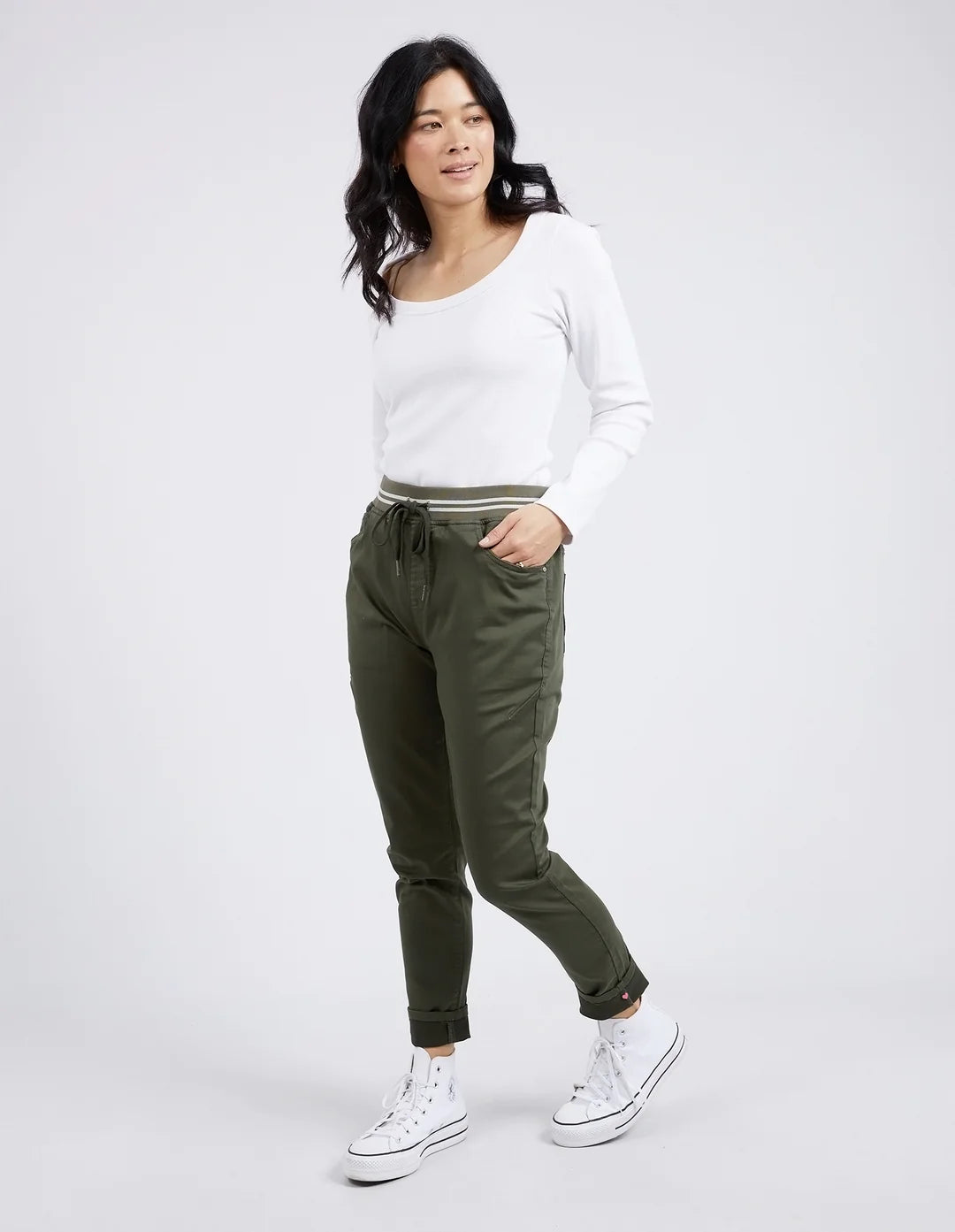 Elm Margo Jogger - Khaki