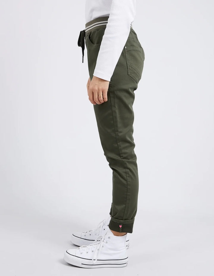 Elm Margo Jogger - Khaki