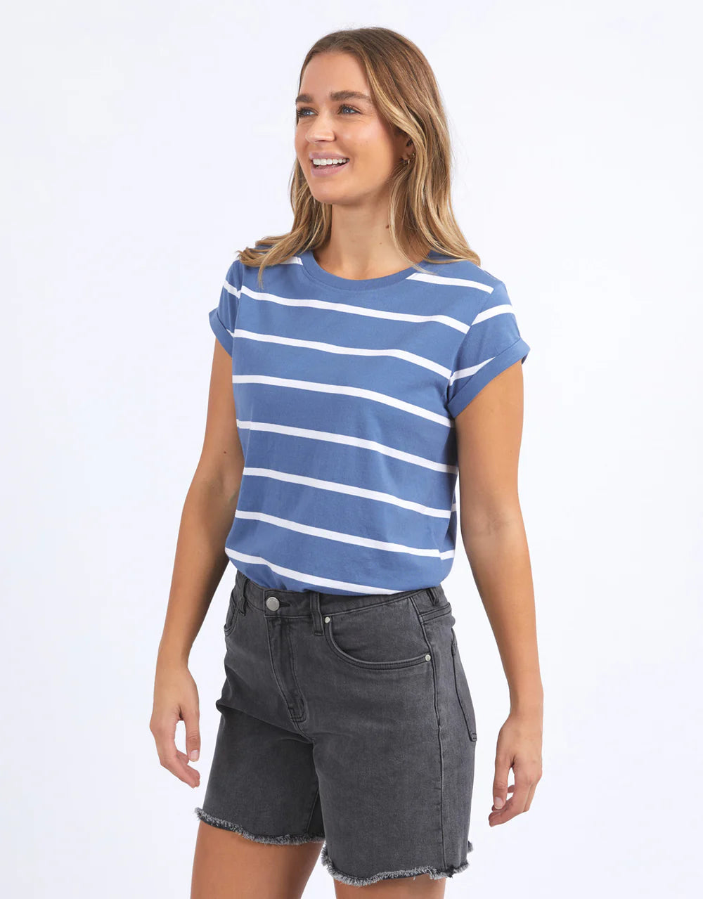 Manly Stripe Tee