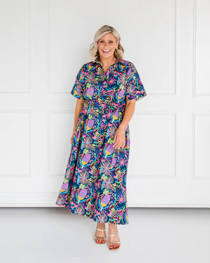 Wildflowers Shirt Dress