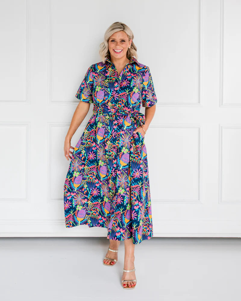 Wildflowers Shirt Dress