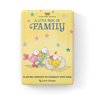 Twigseeds A Little Box of Family | 24 affirmations cards + stand